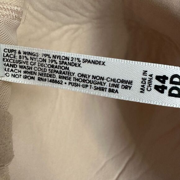 Torrid Perfect T-Shirt Push-Up Bra 44DD - Picture 10 of 10